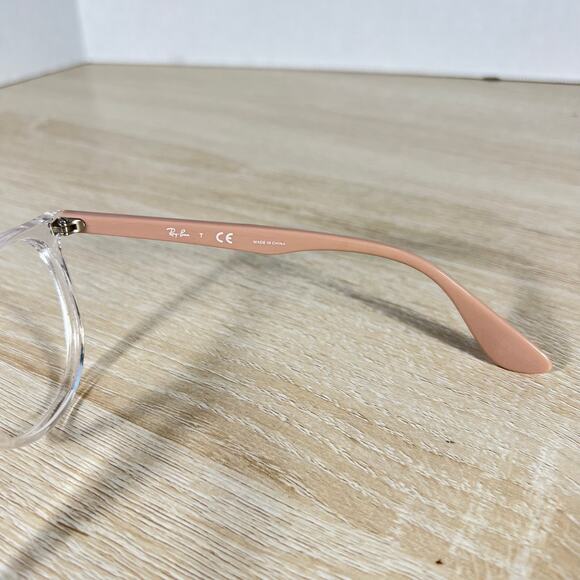 Ray-Ban RB7046 5953 Clear Round Pink Eyeglasses 51-18-140 FRAMES ONLY main image 4